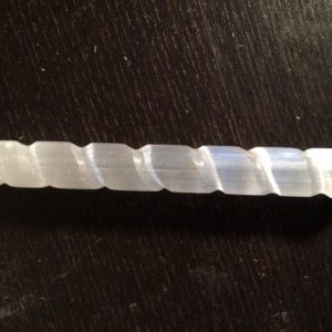 Spiral Selenite Crystal Wand – Healing Crystal – Protection Crystal – Remove Negative Energy – Selenite Wand – Polished Selenite Spiral | Natural genuine stones & crystals in various shapes & sizes. Buy raw cut, tumbled, or polished gemstones for making jewelry or crystal healing energy vibration raising reiki stones. #crystals #gemstones #crystalhealing #crystalsandgemstones #energyhealing #affiliate #ad
