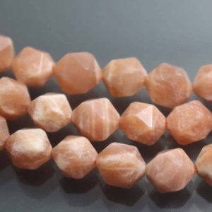 Sunstone Faceted Nugget Beads,Natural Faceted Sunstone Nugget Beads,15 inches one starand | Natural genuine chip Sunstone beads for beading and jewelry making.  #jewelry #beads #beadedjewelry #diyjewelry #jewelrymaking #beadstore #beading #affiliate #ad