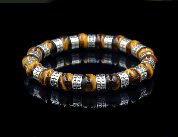 Tiger eye bracelet men gift summer bracelet golden tiger eye bracelet macrame bracelet unisex bracelet friendship bracelet