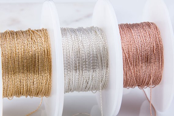 0.61mm Beading Chain In Sterling Silver, Gold Filled, Rose Gold Filled, Delicate Beading Chain,priced Per 5ft, 50ft Or 100ft,scnf161 0.61mm Beading Chain In Sterling Silver, Gold Filled, Rose Gold Filled, Delicate Beading Chain,priced Per 5ft, 50ft Or 100ft,scnf161