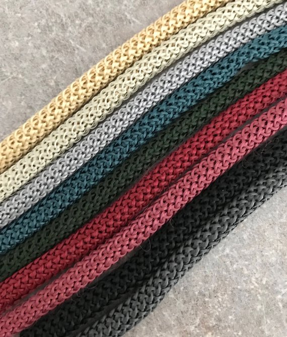 6mm Polyester Macrame Cord: Soft Weaving & Jewelry Rope