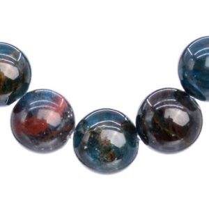 Shop Apatite Round Beads! Genuine Natural Apatite Gemstone Beads 5MM Dark Blue Round AB Quality Loose Beads (103145) | Natural genuine round Apatite beads for beading and jewelry making.  #jewelry #beads #beadedjewelry #diyjewelry #jewelrymaking #beadstore #beading #affiliate #ad