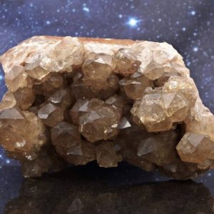 Shop Raw & Rough Citrine Stones! Marvelous XXL Natural Dark Golden Smoky Citrine Crystals Cathedral Cluster from Congo | Lightbrary | Rare | Unheated | 8.26" | 9.6 lb | Natural genuine stones & crystals in various shapes & sizes. Buy raw cut, tumbled, or polished gemstones for making jewelry or crystal healing energy vibration raising reiki stones. #crystals #gemstones #crystalhealing #crystalsandgemstones #energyhealing #affiliate #ad