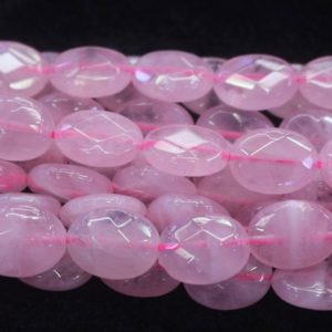 Shop Rose Quartz Chip & Nugget Beads! Natural Faceted Oval Shape Rose Quartz Nugget Beads,Natural Quartz Faceted Beads Wholesale Bulk Supply,15 inches one starand | Natural genuine chip Rose Quartz beads for beading and jewelry making.  #jewelry #beads #beadedjewelry #diyjewelry #jewelrymaking #beadstore #beading #affiliate #ad