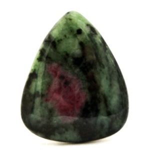 Shop Ruby Zoisite Cabochons! Ruby Zoisite Cabochon Stone (30mm x 24mm x 5mm) 31.5cts – Drop Cabochon | Natural genuine stones & crystals in various shapes & sizes. Buy raw cut, tumbled, or polished gemstones for making jewelry or crystal healing energy vibration raising reiki stones. #crystals #gemstones #crystalhealing #crystalsandgemstones #energyhealing #affiliate #ad