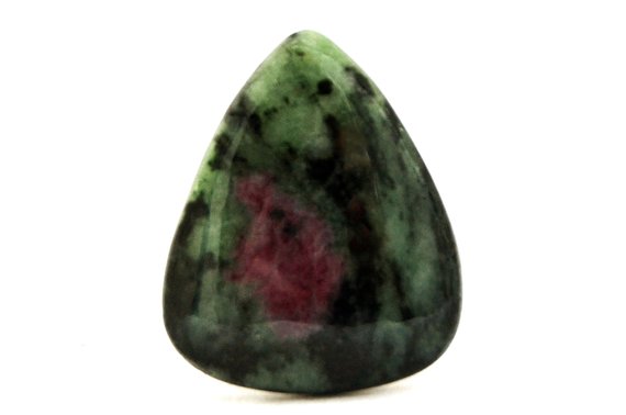 Ruby Zoisite Cabochon Stone (30mm X 24mm X 5mm) 31.5cts - Drop Cabochon