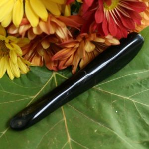 Shop Tourmaline Points & Wands! Black Tourmaline Wand, Massage Wand, Healing Tools, 5.83" x 1.09" x 0.71", weight: 116.8 grams. | Natural genuine stones & crystals in various shapes & sizes. Buy raw cut, tumbled, or polished gemstones for making jewelry or crystal healing energy vibration raising reiki stones. #crystals #gemstones #crystalhealing #crystalsandgemstones #energyhealing #affiliate #ad