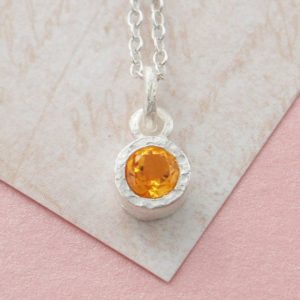 Shop Citrine Pendants! Citrine Pendant November Birthstone Necklace for Mom Sterling Silver Gemstone Pendant Citrine Necklace Bridesmaids Necklace Stone Necklace | Natural genuine Citrine pendants. Buy crystal jewelry, handmade handcrafted artisan jewelry for women.  Unique handmade gift ideas. #jewelry #beadedpendants #beadedjewelry #gift #shopping #handmadejewelry #fashion #style #product #pendants #affiliate #ad