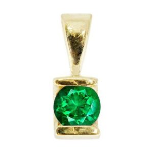 Shop Emerald Pendants! 0.50 ct Emerald Pendant-Emerald necklace-Yellow Gold Pendant 14K-genuine emerald necklace-Women Jewelry-For here-Gift idea-Birthday gift | Natural genuine Emerald pendants. Buy crystal jewelry, handmade handcrafted artisan jewelry for women.  Unique handmade gift ideas. #jewelry #beadedpendants #beadedjewelry #gift #shopping #handmadejewelry #fashion #style #product #pendants #affiliate #ad