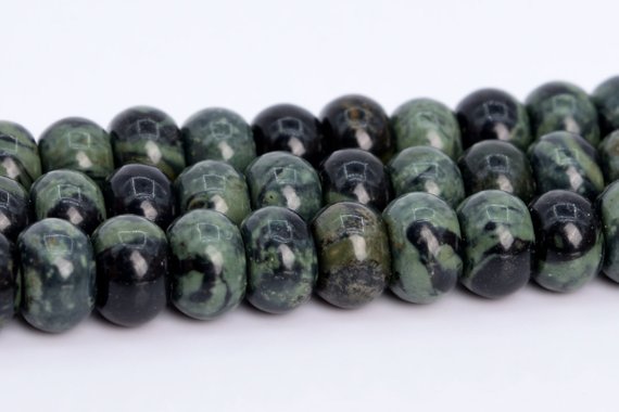 Kambaba Jasper Beads Grade Aaa Genuine Natural Gemstone Rondelle Loose Beads 6mm 8mm Bulk Lot Options