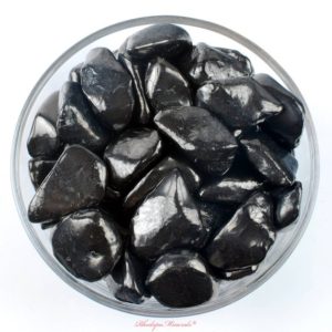 Shop Shungite Stones & Crystals! One Shungite Tumbled Stone, Shungite Tumbled Stones, Tumbled Stones Shungite, Healing Crystal, Healing Stones, RhodopeMinerals, Gift | Natural genuine stones & crystals in various shapes & sizes. Buy raw cut, tumbled, or polished gemstones for making jewelry or crystal healing energy vibration raising reiki stones. #crystals #gemstones #crystalhealing #crystalsandgemstones #energyhealing #affiliate #ad