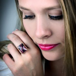 Shop Rhodonite Jewelry! Statement Ring · Rhodonite Ring · Rectangle Ring · Rose Gold Ring · Gemstone Ring · Wow Ring · Dark Pink Ring | Natural genuine Rhodonite jewelry. Buy crystal jewelry, handmade handcrafted artisan jewelry for women.  Unique handmade gift ideas. #jewelry #beadedjewelry #beadedjewelry #gift #shopping #handmadejewelry #fashion #style #product #jewelry #affiliate #ad