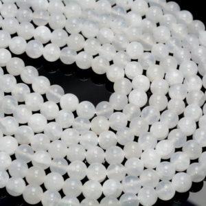 Shop Selenite Beads! Sale !!! 6mm Genuine Selenite White Gemstone Grade Aaa Round Loose Beads 15.5 Inch Full Strand (80006547-889) | Natural genuine round Selenite beads for beading and jewelry making.  #jewelry #beads #beadedjewelry #diyjewelry #jewelrymaking #beadstore #beading #affiliate #ad