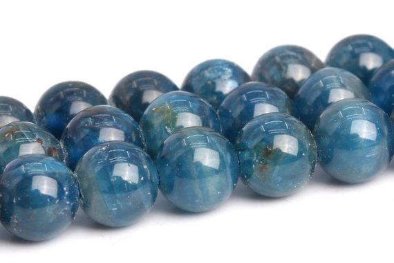5mm Blue Apatite Beads Grade Aa+ Genuine Natural Gemstone Full Strand Round Loose Beads 15" Bulk Lot 1,3,5,10 And 50 (103137-689)