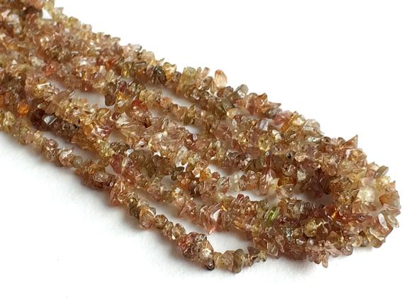 4.5mm Color Changing Garnet Beads, Garnet Chip Beads, Garnet Gemstone, Color Changing Garnet Stone For Jewelry (16in To 32in Options)