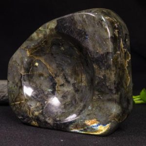 Shop Raw & Rough Labradorite Stones! Extra Large Raw Polished Labradorite Home Stone-Ashtray/Labradorite Stone/Lucky Stone Of Leo/Special Gift/Decor- 55*172*150mm 2362g#2649 | Natural genuine stones & crystals in various shapes & sizes. Buy raw cut, tumbled, or polished gemstones for making jewelry or crystal healing energy vibration raising reiki stones. #crystals #gemstones #crystalhealing #crystalsandgemstones #energyhealing #affiliate #ad