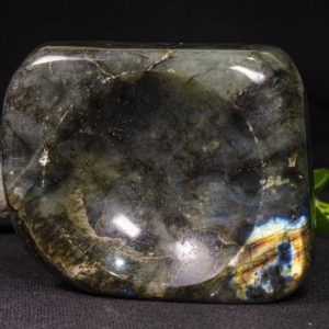 Extra Large Raw Polished Labradorite Home Stone-Ashtray/Labradorite Stone/Lucky Stone Of Leo/Special Gift/Decor-50*138*113mm 1628g#2648 | Natural genuine stones & crystals in various shapes & sizes. Buy raw cut, tumbled, or polished gemstones for making jewelry or crystal healing energy vibration raising reiki stones. #crystals #gemstones #crystalhealing #crystalsandgemstones #energyhealing #affiliate #ad