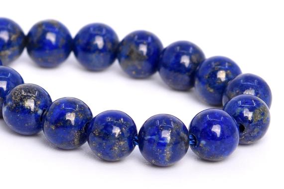 5mm Lapis Lazuli Beads Afghanistan Grade Aa+ Genuine Natural Gemstone Half Strand Round Loose Beads 7.5" Bulk Lot 1,3,5,10,50 (105269h-1488)
