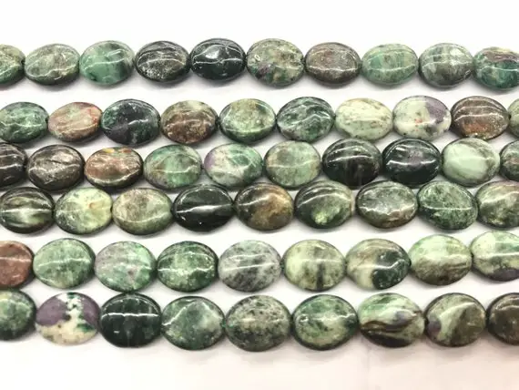 Natural Emerald 6x8mm / 8x10mm / 8x12mm Oval Genuine Green Genstome Grade B Loose Beads 15 Inch Jewelry Bracelet Necklace Material Supply