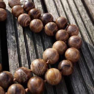 Wood Opalite/ Petrified Wood round beads 19-21mm (ETB00328) Unique jewelry/Vintage jewelry/Gemstone necklace | Natural genuine beads Gemstone beads for beading and jewelry making.  #jewelry #beads #beadedjewelry #diyjewelry #jewelrymaking #beadstore #beading #affiliate #ad