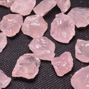 Raw Rose Quartz Crystals/ Loose Stone/ Rough Pink Crystals/ Rose Crystal-drilled | Natural genuine stones & crystals in various shapes & sizes. Buy raw cut, tumbled, or polished gemstones for making jewelry or crystal healing energy vibration raising reiki stones. #crystals #gemstones #crystalhealing #crystalsandgemstones #energyhealing #affiliate #ad