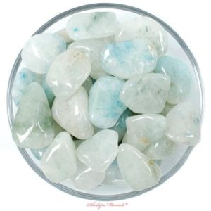Shop Tumbled Apatite Crystals & Pocket Stones! RARE! Aqualite Tumbled Stone, Aqualite, Tumbled Stones, Stones, Crystals, Rocks, Gifts, Wedding Favors, Gemstones, Gems, Zodiac Crystals | Natural genuine stones & crystals in various shapes & sizes. Buy raw cut, tumbled, or polished gemstones for making jewelry or crystal healing energy vibration raising reiki stones. #crystals #gemstones #crystalhealing #crystalsandgemstones #energyhealing #affiliate #ad