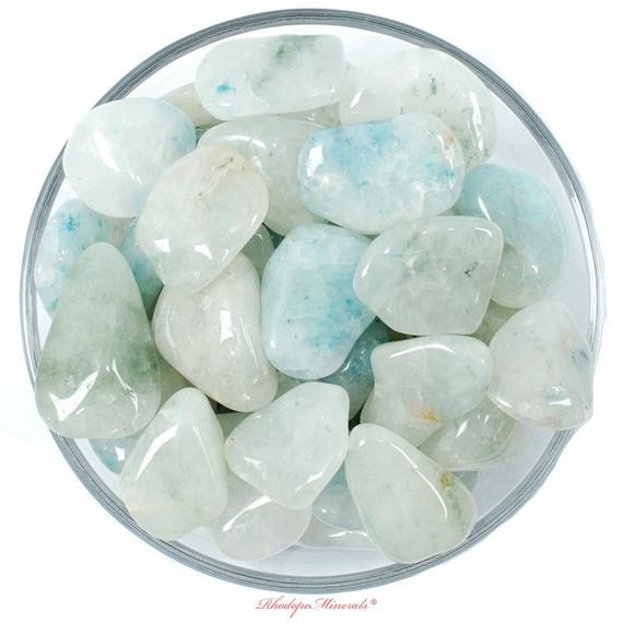 Rare! Aqualite Tumbled Stone, Aqualite, Tumbled Stones, Stones, Crystals, Rocks, Gifts, Wedding Favors, Gemstones, Gems, Zodiac Crystals