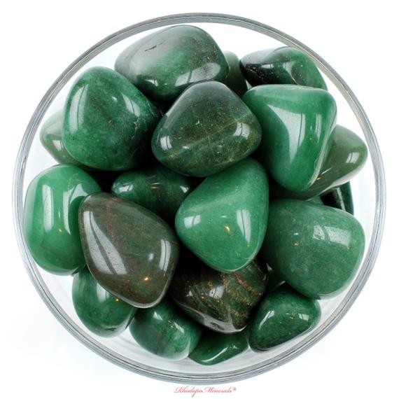 Green Aventurine Tumbled Stone, Green Aventurine, Tumbled Stones, Aventurine, Stones, Crystals, Rocks, Gifts, Gemstones, Zodiac Crystals