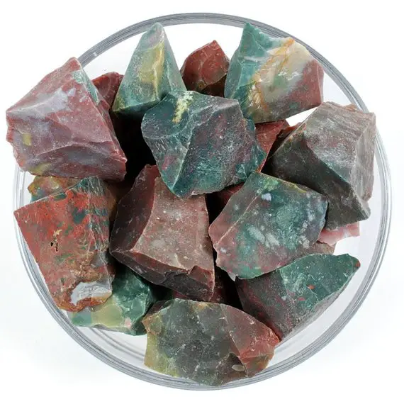 Bloodstone Raw Stone, Heliotrope, Bloodstone, Raw Stones, Stones, Crystals, Rocks, Gifts, Gemstones, Gems, Zodiac Crystals, Healing Crystals