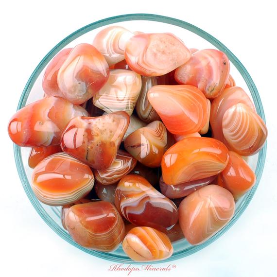 Carnelian Botswana Tumbled Stone, Carnelian Botswana, Tumbled Stones, Carnelian, Stones, Crystals, Rocks, Gifts, Gemstones, Gems, Zodiac