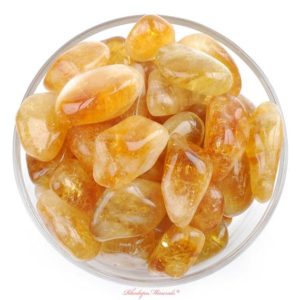 Citrine Tumbled Stone, Citrine, Tumbled Stones, Citrine Stone, Citrine Crystal, Stones, Crystals, Rocks, Gemstones, Gifts, Zodiac Crystals | Natural genuine stones & crystals in various shapes & sizes. Buy raw cut, tumbled, or polished gemstones for making jewelry or crystal healing energy vibration raising reiki stones. #crystals #gemstones #crystalhealing #crystalsandgemstones #energyhealing #affiliate #ad