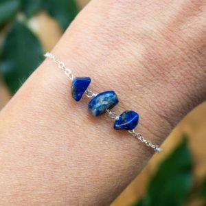 Shop Lapis Lazuli Bracelets! Lapis lazuli bead bracelet. Gemstone bracelets. Bracelets for women. Beaded bracelets. Lapis lazuli bracelet. September birthstone bracelet. | Natural genuine Lapis Lazuli bracelets. Buy crystal jewelry, handmade handcrafted artisan jewelry for women.  Unique handmade gift ideas. #jewelry #beadedbracelets #beadedjewelry #gift #shopping #handmadejewelry #fashion #style #product #bracelets #affiliate #ad