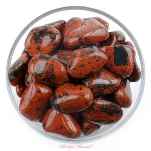 Mahogany Obsidian Tumbled Stone, Mahogany Obsidian, Tumbled Stones, Obsidian, Stones, Crystals, Rocks, Gifts, Gemstones, Gems, Zodiac Stones | Natural genuine stones & crystals in various shapes & sizes. Buy raw cut, tumbled, or polished gemstones for making jewelry or crystal healing energy vibration raising reiki stones. #crystals #gemstones #crystalhealing #crystalsandgemstones #energyhealing #affiliate #ad