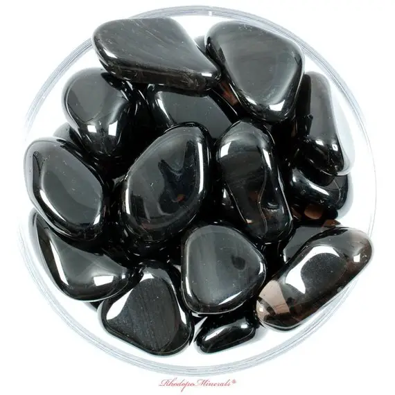 Rare! Smoky Obsidian Tumbled Stone, Smoky Obsidian, Tumbled Stones, Obsidian, Stones, Crystals, Rocks, Gifts, Gemstones, Gems, Zodiac Stones