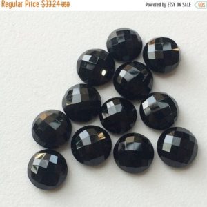 Shop Onyx Cabochons! 5mm Black Onyx Round Rose Cut Cabochon, Black Onyx Flat Back Cabochon, Black Onyx Gemstones, Black Onyx For Jewelry (5Pcs To 20Pcs Options) | Natural genuine stones & crystals in various shapes & sizes. Buy raw cut, tumbled, or polished gemstones for making jewelry or crystal healing energy vibration raising reiki stones. #crystals #gemstones #crystalhealing #crystalsandgemstones #energyhealing #affiliate #ad