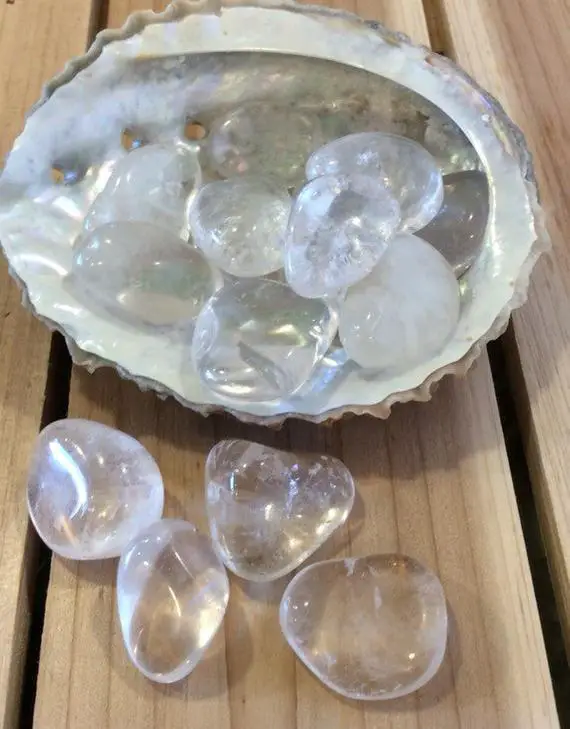 Clear Quartz Medium Tumbled Stone,spiritual Stone, Healing Stone, Healing Crystal, Chakra Stone