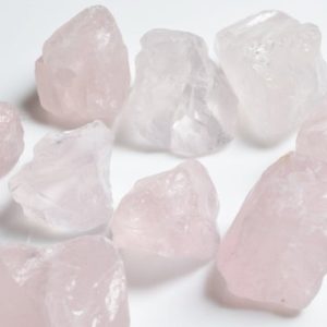 Raw Rose Quartz Crystals-drilled/ Loose Stone/ Rough Pink Crystals/ Rose Crystal-10-20mm/20-30mm-1point | Natural genuine stones & crystals in various shapes & sizes. Buy raw cut, tumbled, or polished gemstones for making jewelry or crystal healing energy vibration raising reiki stones. #crystals #gemstones #crystalhealing #crystalsandgemstones #energyhealing #affiliate #ad