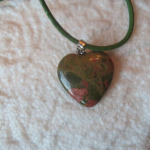Shop Unakite Pendants! UNAKITE pendant heart for Twins | Natural genuine Unakite pendants. Buy crystal jewelry, handmade handcrafted artisan jewelry for women.  Unique handmade gift ideas. #jewelry #beadedpendants #beadedjewelry #gift #shopping #handmadejewelry #fashion #style #product #pendants #affiliate #ad