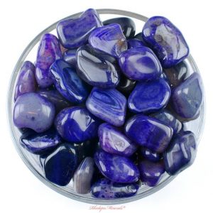 Shop Tumbled Agate Crystals & Pocket Stones! One Purple Agate Tumbled Stone, Purple Agate Tumbled Stones, Purple Agate Tumbled Stone, Purple Agate Tumbled Stones, Healing Agate Stones | Natural genuine stones & crystals in various shapes & sizes. Buy raw cut, tumbled, or polished gemstones for making jewelry or crystal healing energy vibration raising reiki stones. #crystals #gemstones #crystalhealing #crystalsandgemstones #energyhealing #affiliate #ad