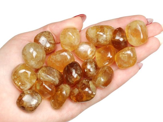 Honey Aragonitetumbled Stone,honey Aragonite, Aragonite, Tumbled Stones, Stones, Crystals, Rocks, Gemstones, Gifts, Zodiac Crystals, Gems