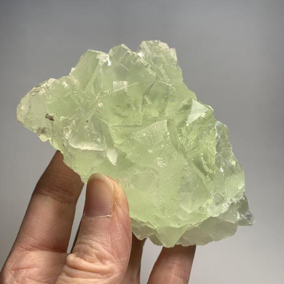1lb Fluorite Crystal Cluster - Raw Stone - Natural Mineral Specimen - Healing Crystal - Meditation Crystal - From China