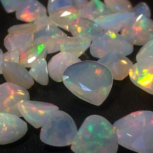 Shop Opal Shapes! 4-6mm Ethiopian Opal Faceted Heart Cut Stone, Fire Opal Faceted Heart Cut Stone, Ethiopian Opal For Jewlery (3Pcs To 5Pcs Options) – PNT1 | Natural genuine stones & crystals in various shapes & sizes. Buy raw cut, tumbled, or polished gemstones for making jewelry or crystal healing energy vibration raising reiki stones. #crystals #gemstones #crystalhealing #crystalsandgemstones #energyhealing #affiliate #ad
