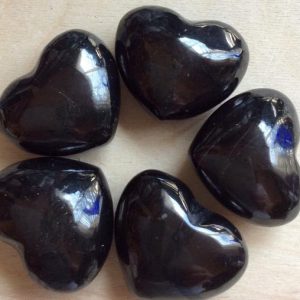 Shop Shungite Stones & Crystals! Shungite Small Puffy Gemstone Heart, Healing Stones, Healing Crystal, chakra Stones, Spiritual Stone, Small Stone | Natural genuine stones & crystals in various shapes & sizes. Buy raw cut, tumbled, or polished gemstones for making jewelry or crystal healing energy vibration raising reiki stones. #crystals #gemstones #crystalhealing #crystalsandgemstones #energyhealing #affiliate #ad