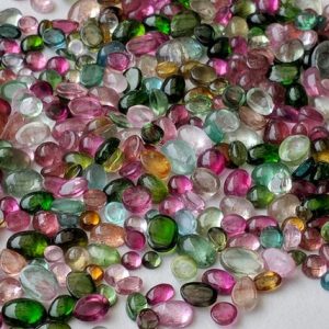 Shop Tourmaline Stones & Crystals! 3.5-8mm Multi Tourmaline Plain Round & Oval Cabochon, Tourmaline Flat Back Cabochon, Mix Plain Tourmaline For Jewelry (2.5Ct To 10Ct Option) | Natural genuine stones & crystals in various shapes & sizes. Buy raw cut, tumbled, or polished gemstones for making jewelry or crystal healing energy vibration raising reiki stones. #crystals #gemstones #crystalhealing #crystalsandgemstones #energyhealing #affiliate #ad