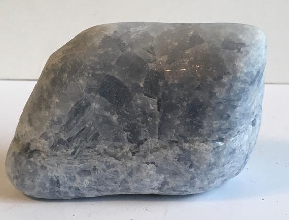 Blue Calcite, Lightly Tumbled Stone, Healing Stone, Healing Crystal, Chakra Stones, Spiritual Stone
