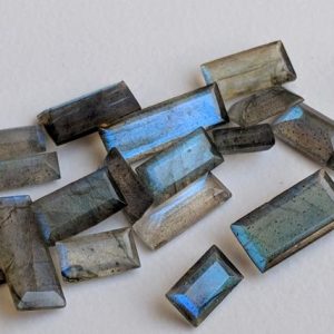 Shop Labradorite Stones & Crystals! 5x7mm – 5x15mm Labradorite Rectangle Cut Stone, 5Pcs Labradorite Pointed Back Emerald Cut Stone, Loose Blue Fire Gems For Jewelry – PDG116 | Natural genuine stones & crystals in various shapes & sizes. Buy raw cut, tumbled, or polished gemstones for making jewelry or crystal healing energy vibration raising reiki stones. #crystals #gemstones #crystalhealing #crystalsandgemstones #energyhealing #affiliate #ad