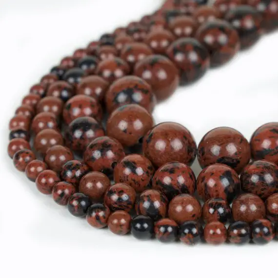 Shop Mahogany Obsidian Beads