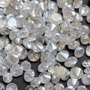 Shop Diamond Faceted Beads! 1-1.5mm White Round Brilliant Cut Melee Diamond Tiny Solitaire Faceted Natural Loose Accent Diamonds For Jewelry(10Pc To 20Pc Option)-PPD285 | Natural genuine faceted Diamond beads for beading and jewelry making.  #jewelry #beads #beadedjewelry #diyjewelry #jewelrymaking #beadstore #beading #affiliate #ad