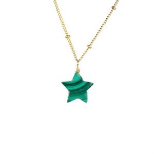 Star necklace, malachite necklace, green star pendant, celestial necklace, green stone necklace, star jewelry, malachite star, MSTR1 | Natural genuine Malachite necklaces. Buy crystal jewelry, handmade handcrafted artisan jewelry for women.  Unique handmade gift ideas. #jewelry #beadednecklaces #beadedjewelry #gift #shopping #handmadejewelry #fashion #style #product #necklaces #affiliate #ad