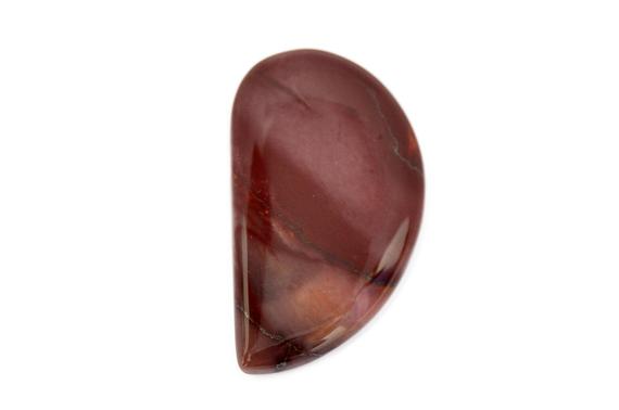 Mookaite Jasper Cabochon Stone (32mm X 17mm X 5mm) - Drop Gemstone - Natural Crystal